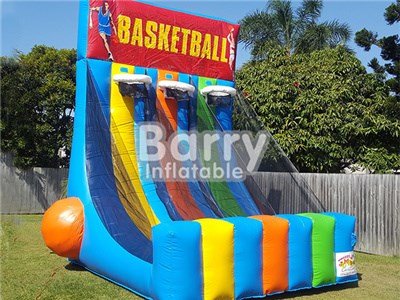 0.55 PVC Tarpaulin Outdoor Giant Inflatable Basketball Hoop With Factory Price BY-IG-018